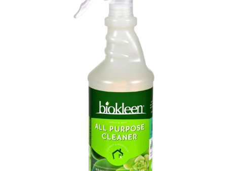 Biokleen All Purpose Spray And Wipe - Case Of 12 - 32 Oz Sale