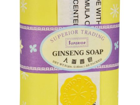 Superior Ginseng Soap - 2.85 Oz Hot on Sale