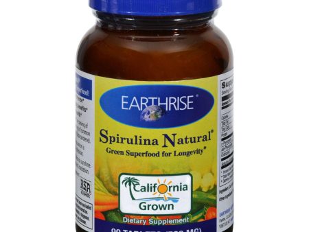 Earthrise Spirulina - 500 Mg - 90 Tablets For Cheap