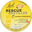 Bach Rescue Remedy Pastilles - Lemon - 50 Grm - Case Of 12 Discount