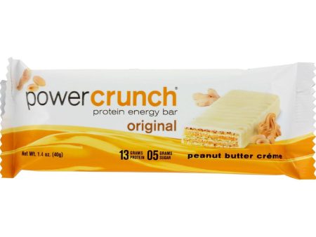 Power Crunch Bar - Peanut Butter Cream - Case Of 12 - 1.4 Oz Hot on Sale