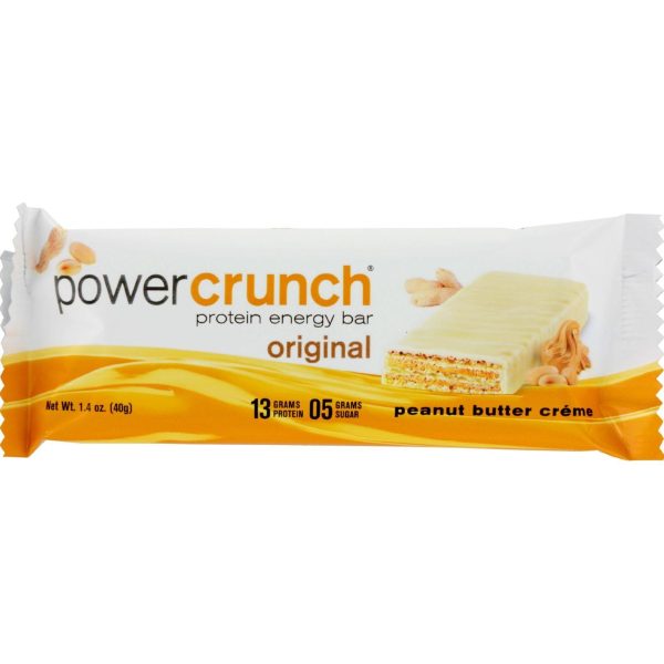 Power Crunch Bar - Peanut Butter Cream - Case Of 12 - 1.4 Oz Hot on Sale