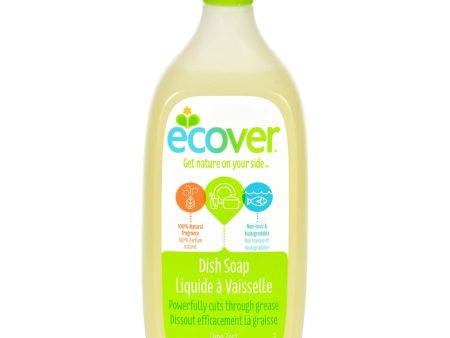 Ecover Liquid Dish Soap - Lime Zest - 25 Oz - Case Of 6 Online