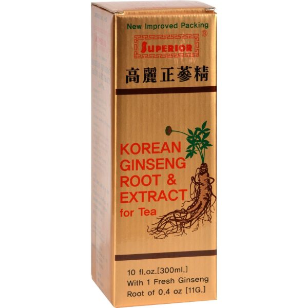 Superior Trading Co. Korean Ginseng Root And Ext - 10 Oz For Sale