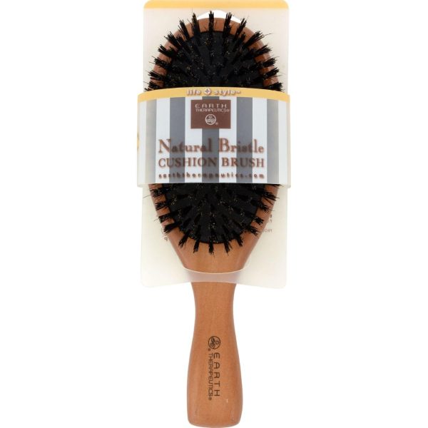 Earth Therapeutics Natural Bristle Cushion Brush - 1 Brush Sale