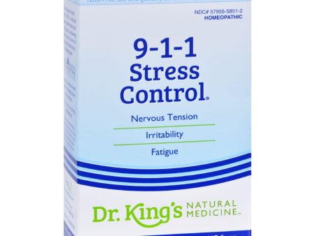 King Bio Homeopathic 911 Stress Control - 2 Fl Oz For Cheap