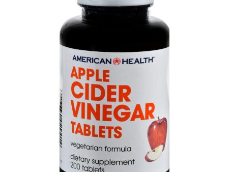 American Health Apple Cider Vinegar - 300 Mg - 200 Tablets on Sale