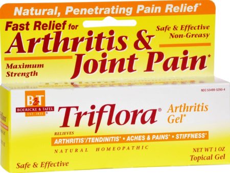 Boericke And Tafel Triflora Arthritis Gel - 1 Oz For Cheap