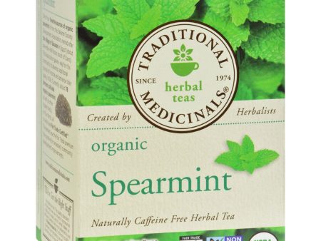 Traditional Medicinals Organic Tea - Spearmint 16 Bags Cheap