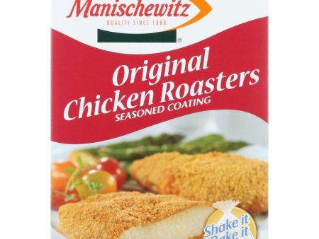 Manischewitz Seasoned Coating Crumb Mix - Original Chicken Roasters - 3 Oz - Case Of 12 Online