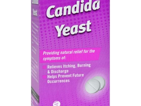 Natrabio Candida Yeast Relief - 60 Tablets Cheap