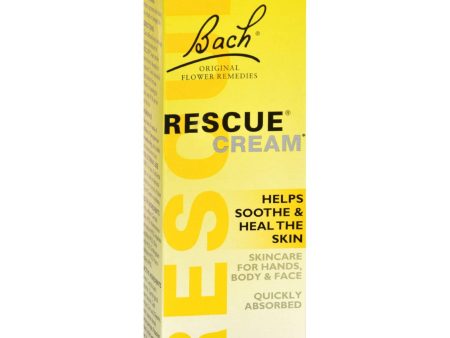 Bach Flower Remedies Rescue Cream - 1 Fl Oz Discount