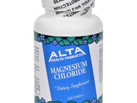 Alta Health Products Magnesium Chloride - 100 Tablets Online Hot Sale