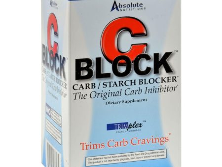 Absolute Nutrition C Block Carb And Starch Blocker - 90 Caplets Online Hot Sale