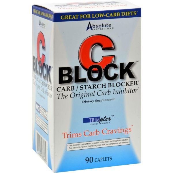 Absolute Nutrition C Block Carb And Starch Blocker - 90 Caplets Online Hot Sale