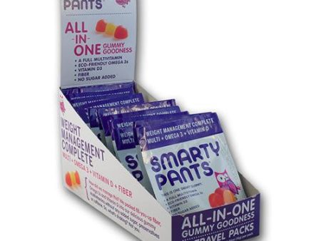 Smartypants Multivitamin - Complete - Fiber - Gummy - Adlt - .56 Oz - Case Of 15 Online Hot Sale