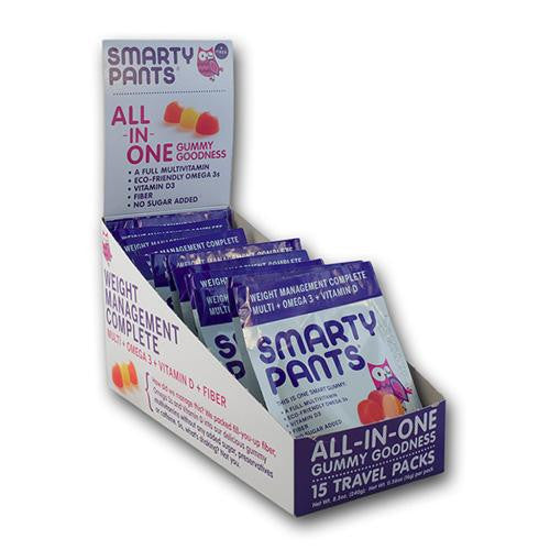 Smartypants Multivitamin - Complete - Fiber - Gummy - Adlt - .56 Oz - Case Of 15 Online Hot Sale