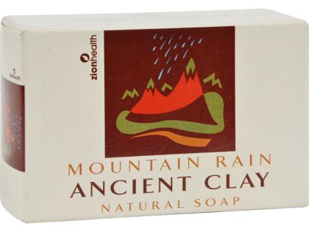 Zion Health Clay Soap - Mountain Rain - 6 Oz For Cheap