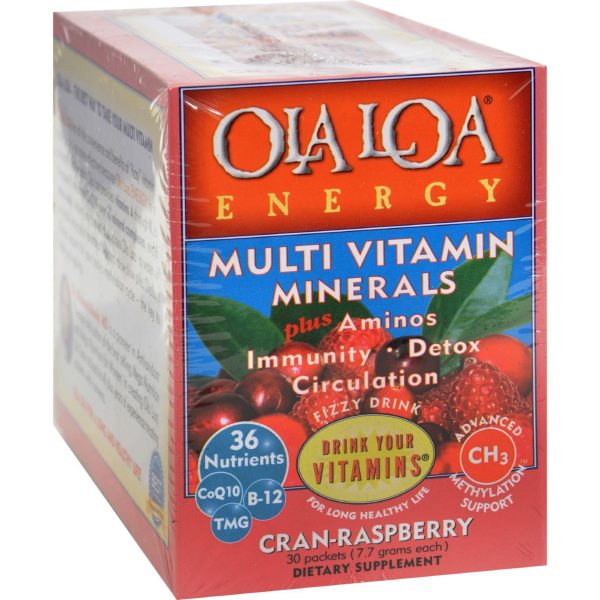 Ola Loa Energy Cran-raspberry - 30 Packets Cheap