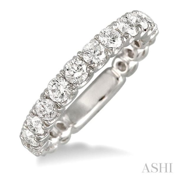 1 1 5 Ctw Diamond Matching Wedding Band in 14K White Gold Online Hot Sale