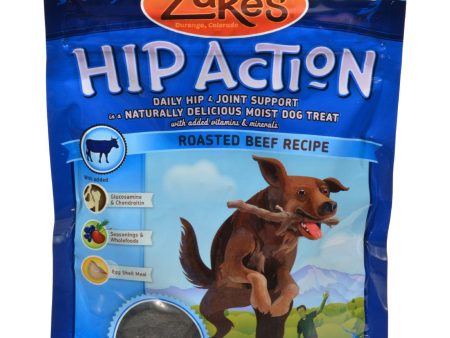 Zuke s Hip Action Dog Treats - Beef Formula - Case Of 12 - 6 Oz Online