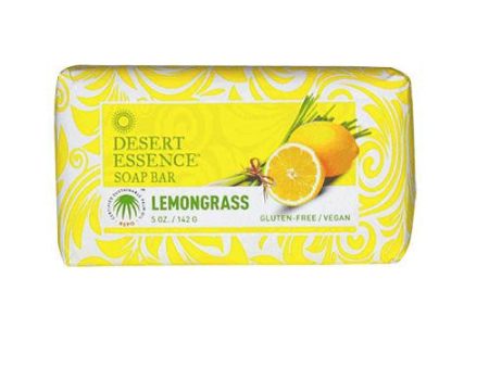 Desert Essence Bar Soap - Lemongrass - 5 Oz For Cheap