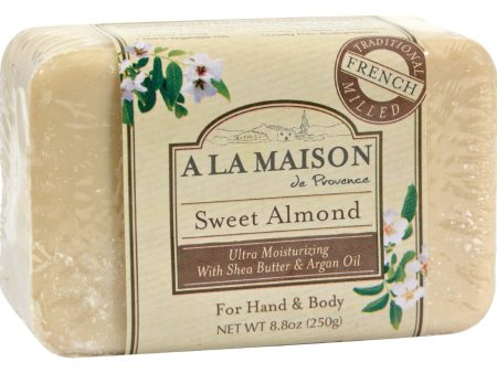 A La Maison Bar Soap Sweet Almond - 8.8 Oz Cheap