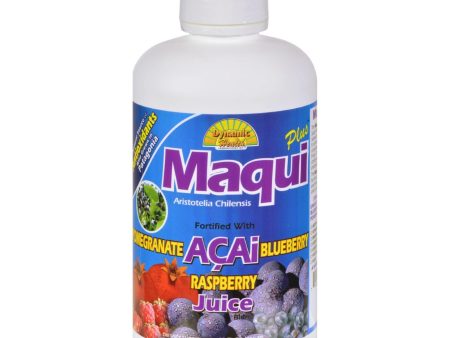 Dynamic Health Maqui Plus Juice Blend - 32 Fl Oz For Sale