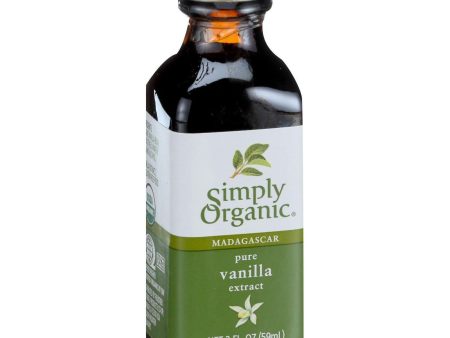 Simply Organic Vanilla Extract - Organic - 2 Oz For Discount