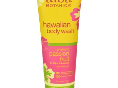 Alba Botanica Hawaiian Body Wash Passion Fruit - 7 Fl Oz Hot on Sale