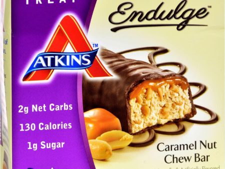 Atkins Endulge Bar Caramel Nut Chew - 5 Bars on Sale