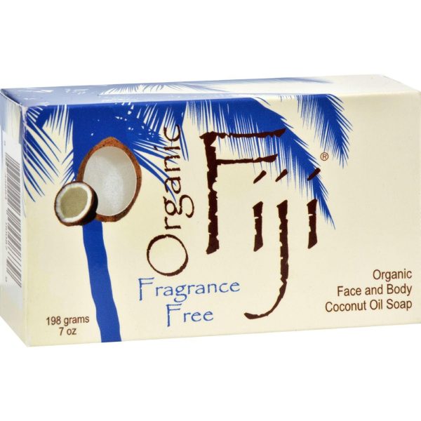 Organic Fiji Organic Virgin Coconut Oil Face And Body Soap - 7 Oz Online Sale