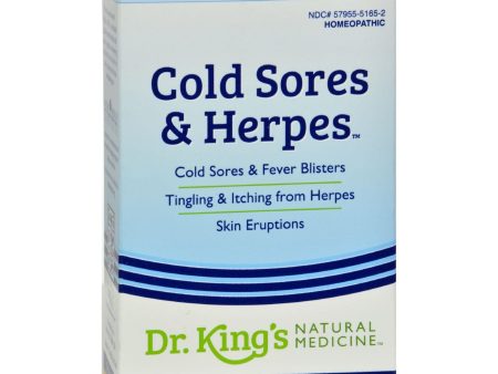 King Bio Homeopathic Cold Sores And Herpes Reliever - 2 Fl Oz Fashion