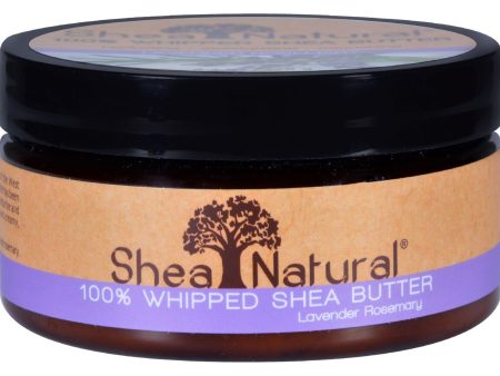 Shea Natural Whipped Shea Butter Lavender Rosemary - 6.3 Oz Supply