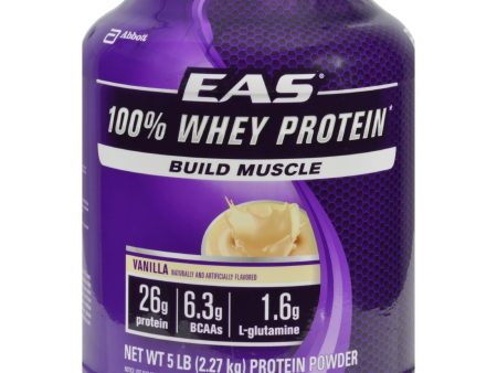 Eas Whey Protein Vanilla - 5 Lbs Sale