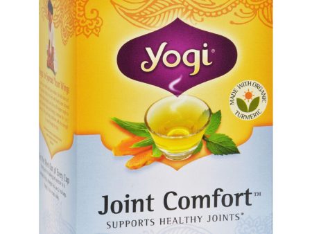 Yogi Joint Comfort Herbal Tea - 16 Tea Bags - Case Of 6 Cheap