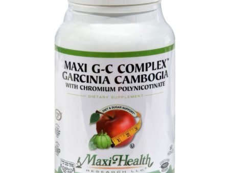 Maxi Health Kosher Vitamins Maxi G C Complex - Garcinia Cambogia - 60 Capsules Supply