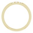 14K Yellow .08 CTW Natural Diamond Anniversary Band Online