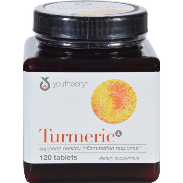 Youtheory Turmeric - Advanced Formula - 120 Tablets Sale