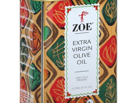 Zoe Olive Oil - Extra Virgin - Case Of 6 - 101 Fl Oz. Online Hot Sale