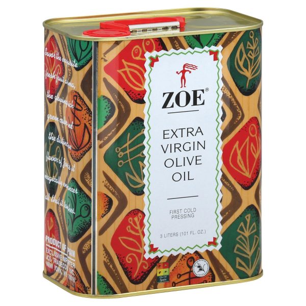 Zoe Olive Oil - Extra Virgin - Case Of 6 - 101 Fl Oz. Online Hot Sale