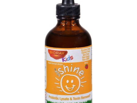 Bioray Kids Ndf - Shine - Drops - Raspberry - 4 Oz For Discount