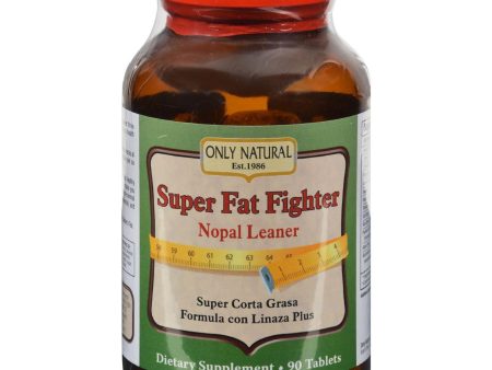 Only Natural Super Fat Fighter - 90 Tablets Online now