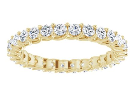 14K Yellow 1 3 8 CTW Natural Diamond Eternity Band For Discount