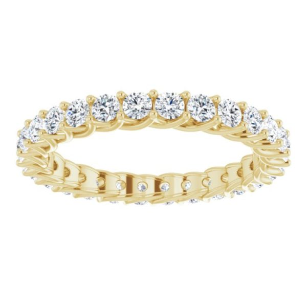 14K Yellow 1 3 8 CTW Natural Diamond Eternity Band For Discount