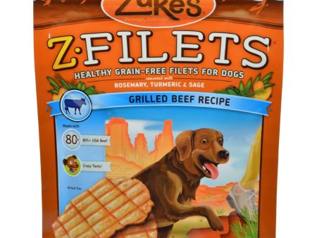 Zuke s Z Filets - Prime Beef - 3.25 Oz Supply