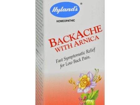 Hyland s Backache With Arnica - 100 Tablets on Sale