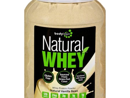 Bodylogix Protein Powder - Natural Whey - Vanilla Bean - 1.85 Lb For Cheap