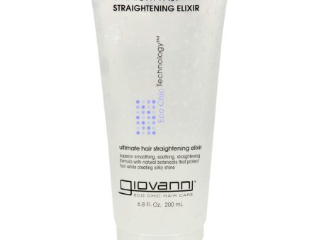 Giovanni Straight Fast Straightening Elixir - 6.8 Fl Oz For Cheap