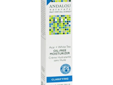 Andalou Naturals Tea Oil-free Moisturizer Acai Plus White - 2.1 Fl Oz Online Hot Sale